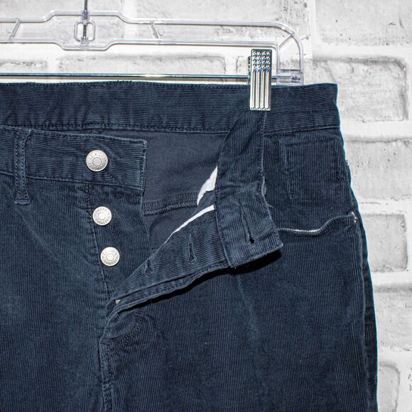 ZADIG & VOLTAIRE Men's Slim Corduroy Jean Pants Navy Blue Size 32 - Picture 5 of 9